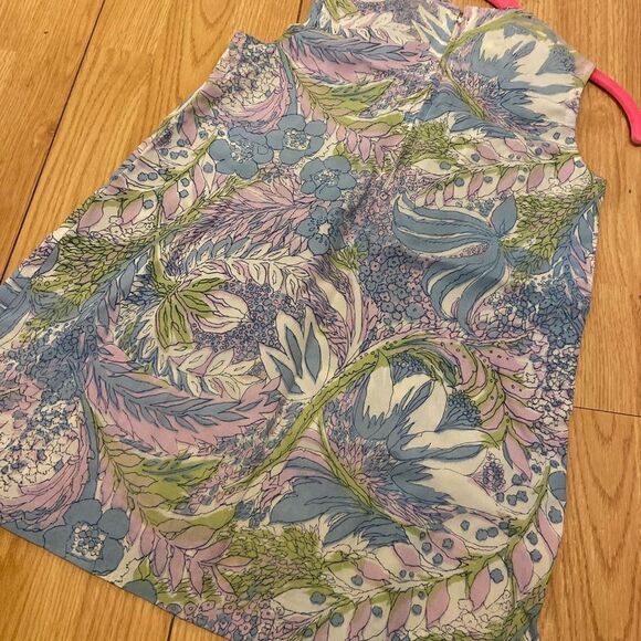 Vintage 70’s girls mod floral retro dress size 4 f02 - Picture 7 of 7